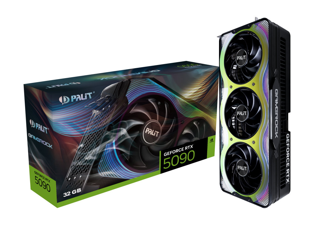 Видеокарта Palit RTX 5090 GameRock (NE75090019R5-GB2020G)