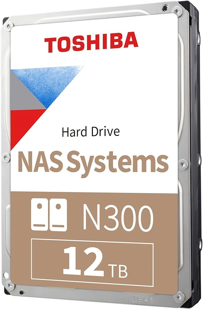 Жесткий диск 12Tb Toshiba N300 NAS (HDWG51CUZSVA)