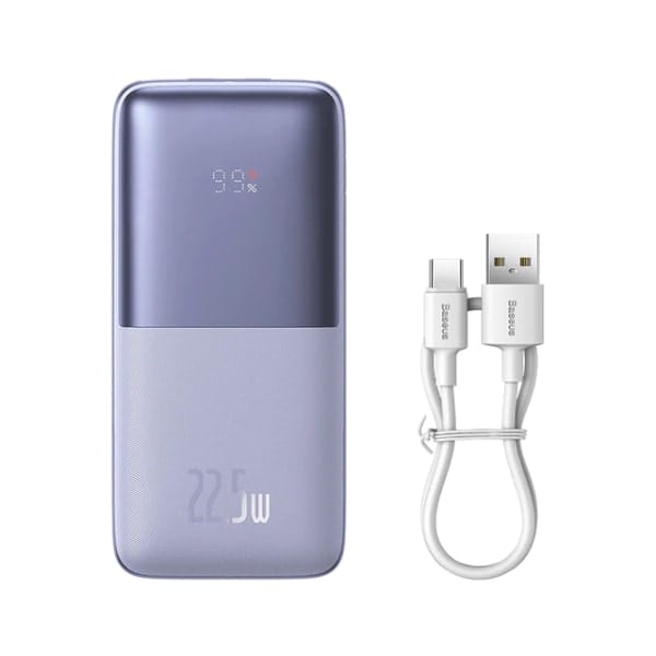 Портативное зарядное устройство Baseus Bipow Pro Digital Display Fast Charge 20W Overseas Edition (фиолетовый) (PPBD040205)