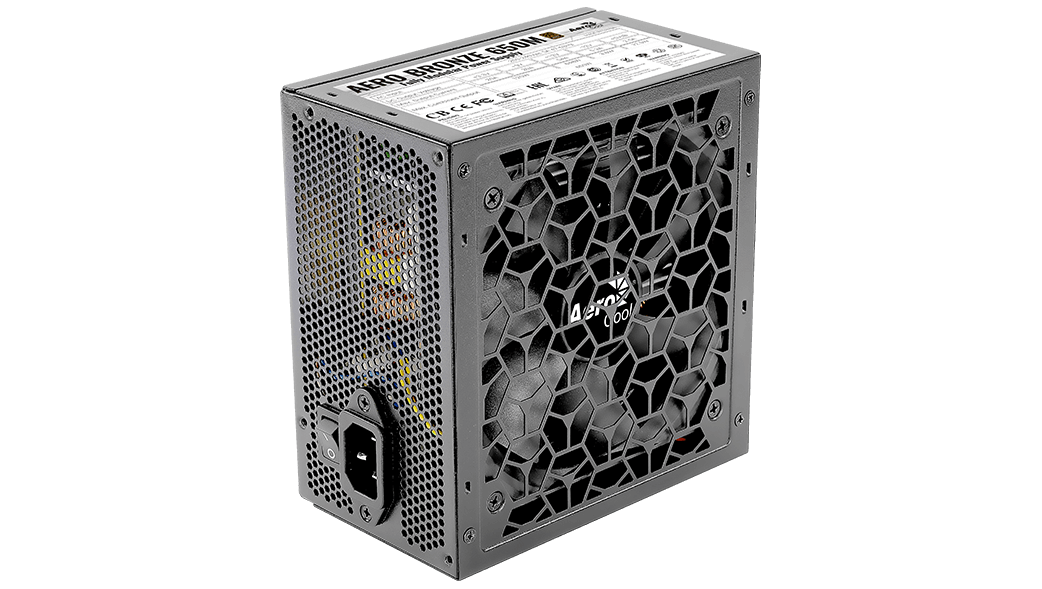 Блок питания 650W Aerocool Aero Bronze 650M (ACPB-AR65AEC.1M)