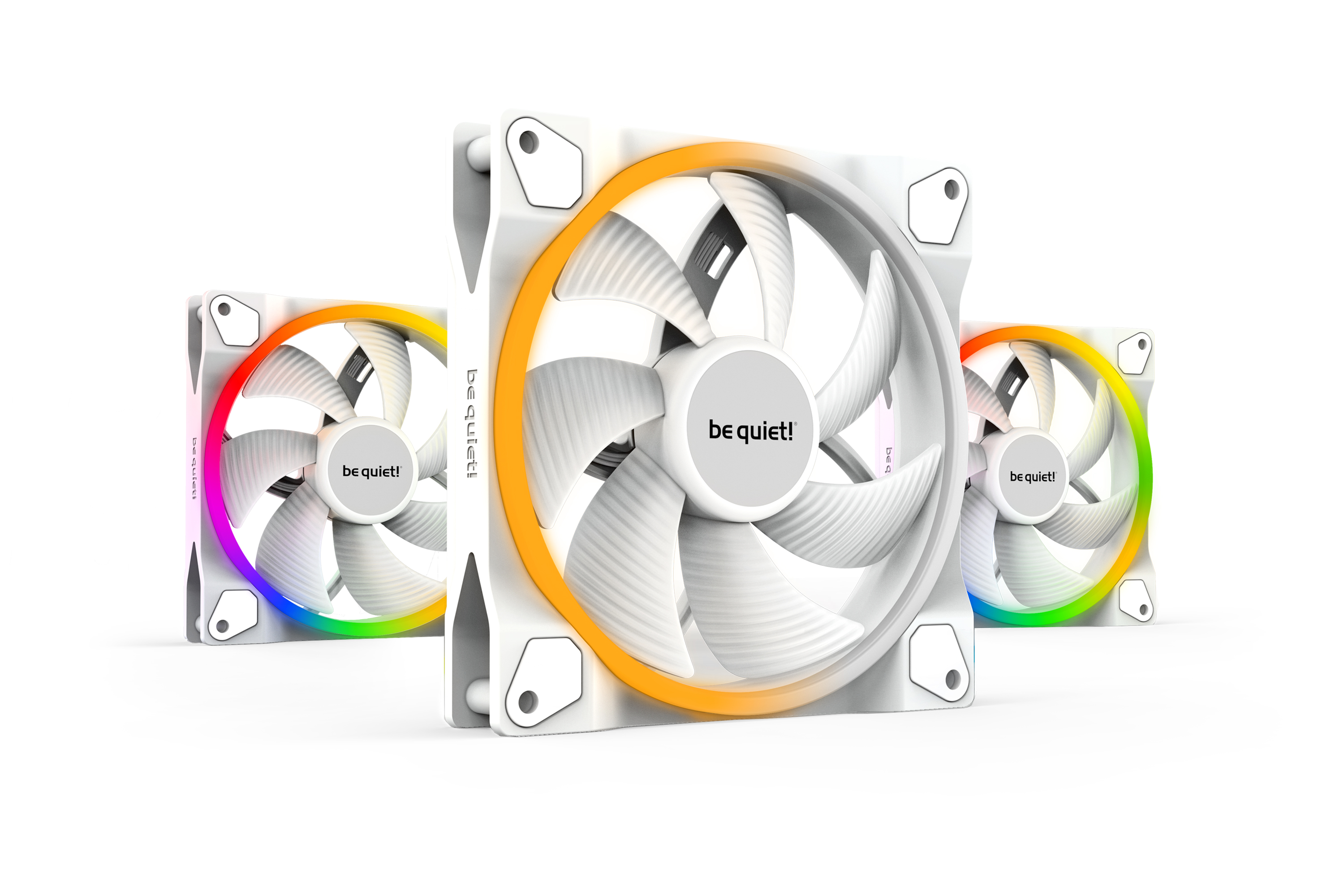 Набор вентиляторов be quiet! Light Wings White 140mm PWM (BL102)
