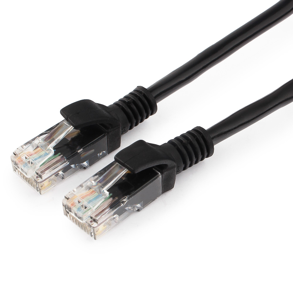 Патч-корд Cablexpert PP10-1M/BK
