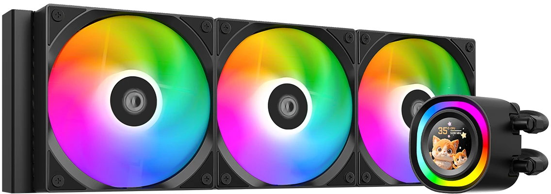 Система жидкостного охлаждения ID-Cooling FX360 LCD