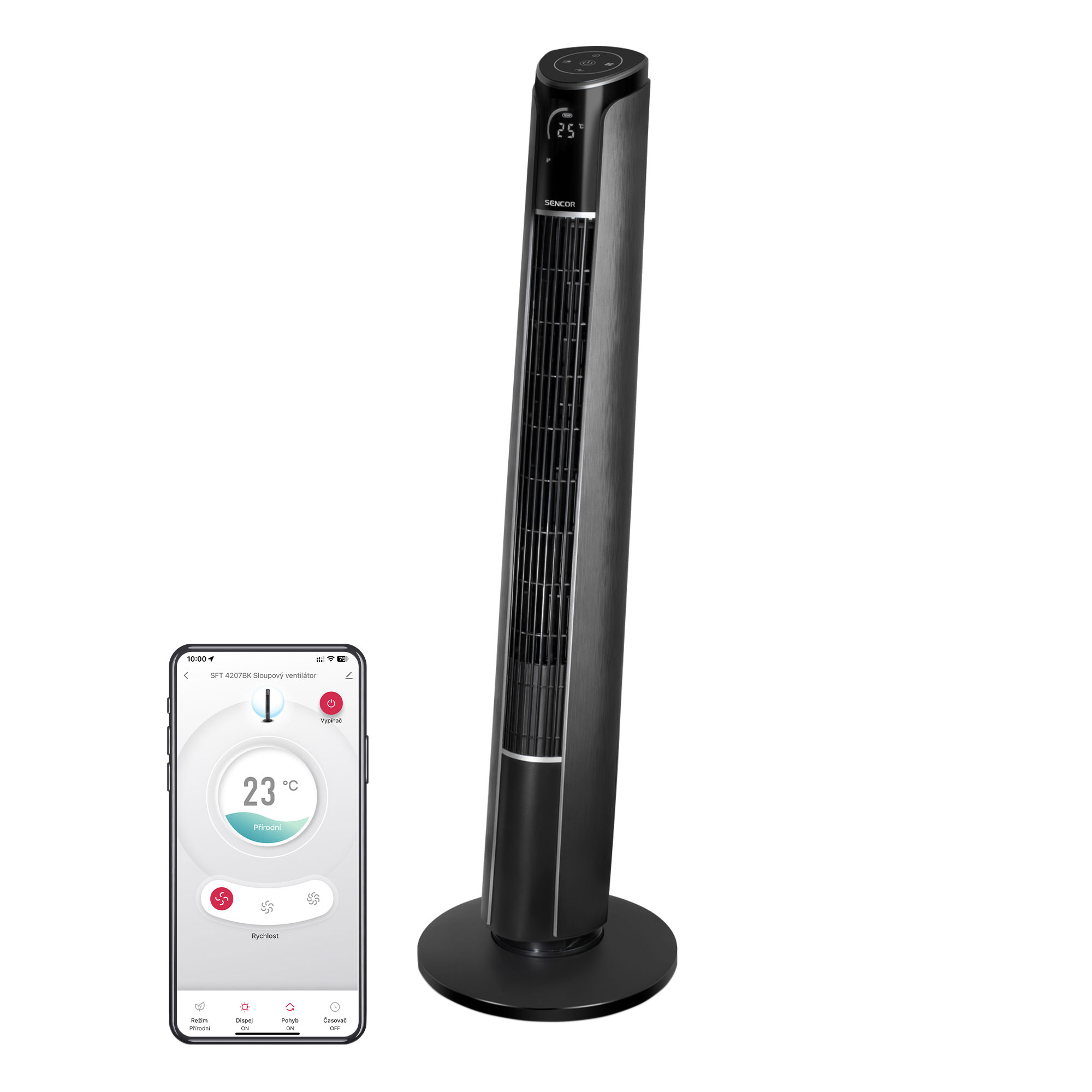 Вентилятор Sencor SFN 4207BK