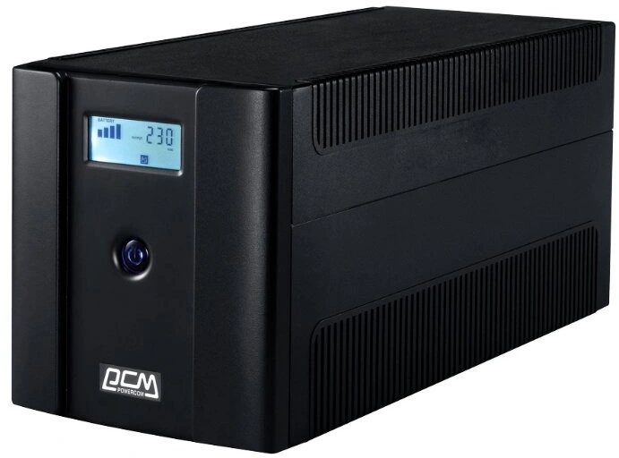 Источник бесперебойного питания 1025VA Powercom RPT-1025AP LCD