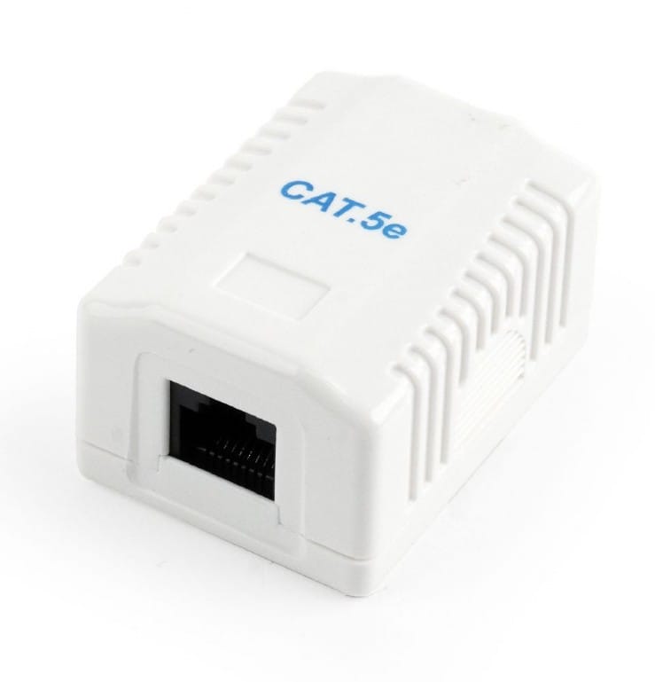 Сетевая розетка Cablexpert NCAC-1U5E-01