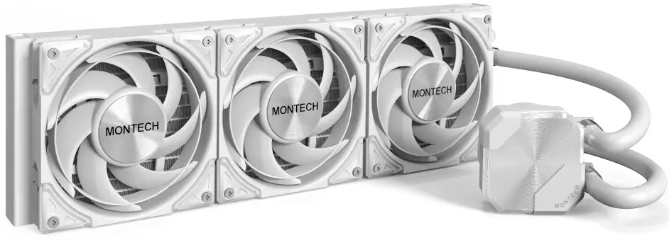 Система жидкостного охлаждения Montech HyperFlow Silent 360 (белый)