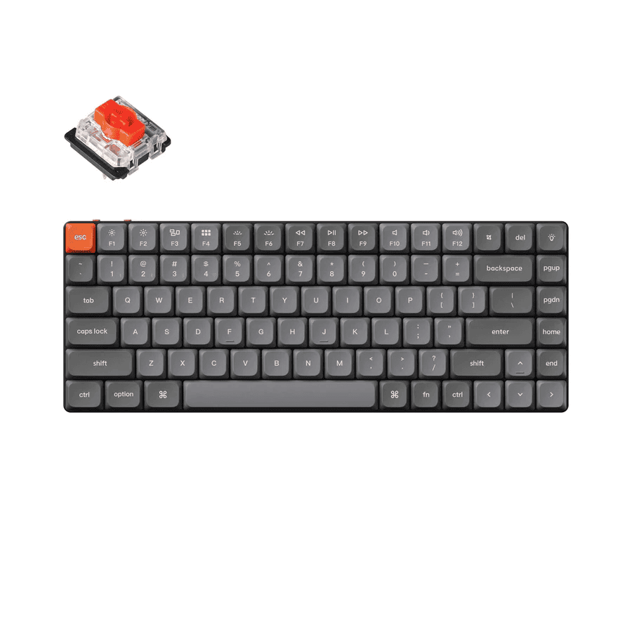 Клавиатура Keychron K3 Max RGB (Gateron Low Profile Red) (K3M-B1-RU)