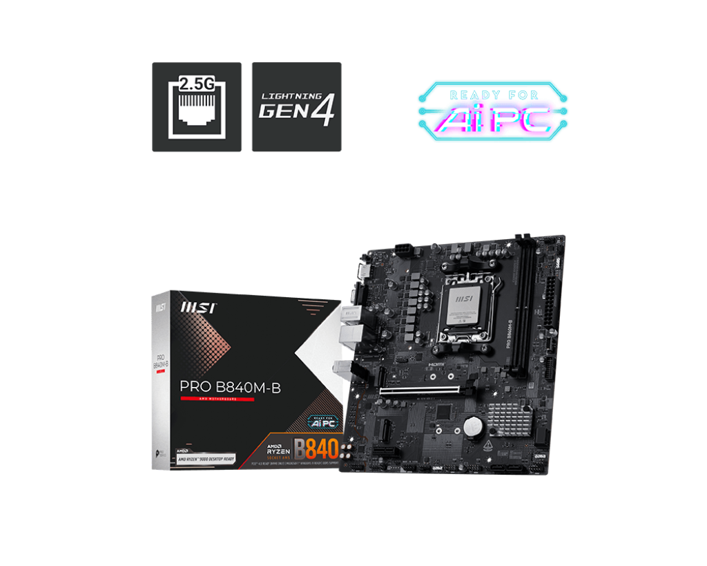 Материнская плата MSI PRO B840M-B