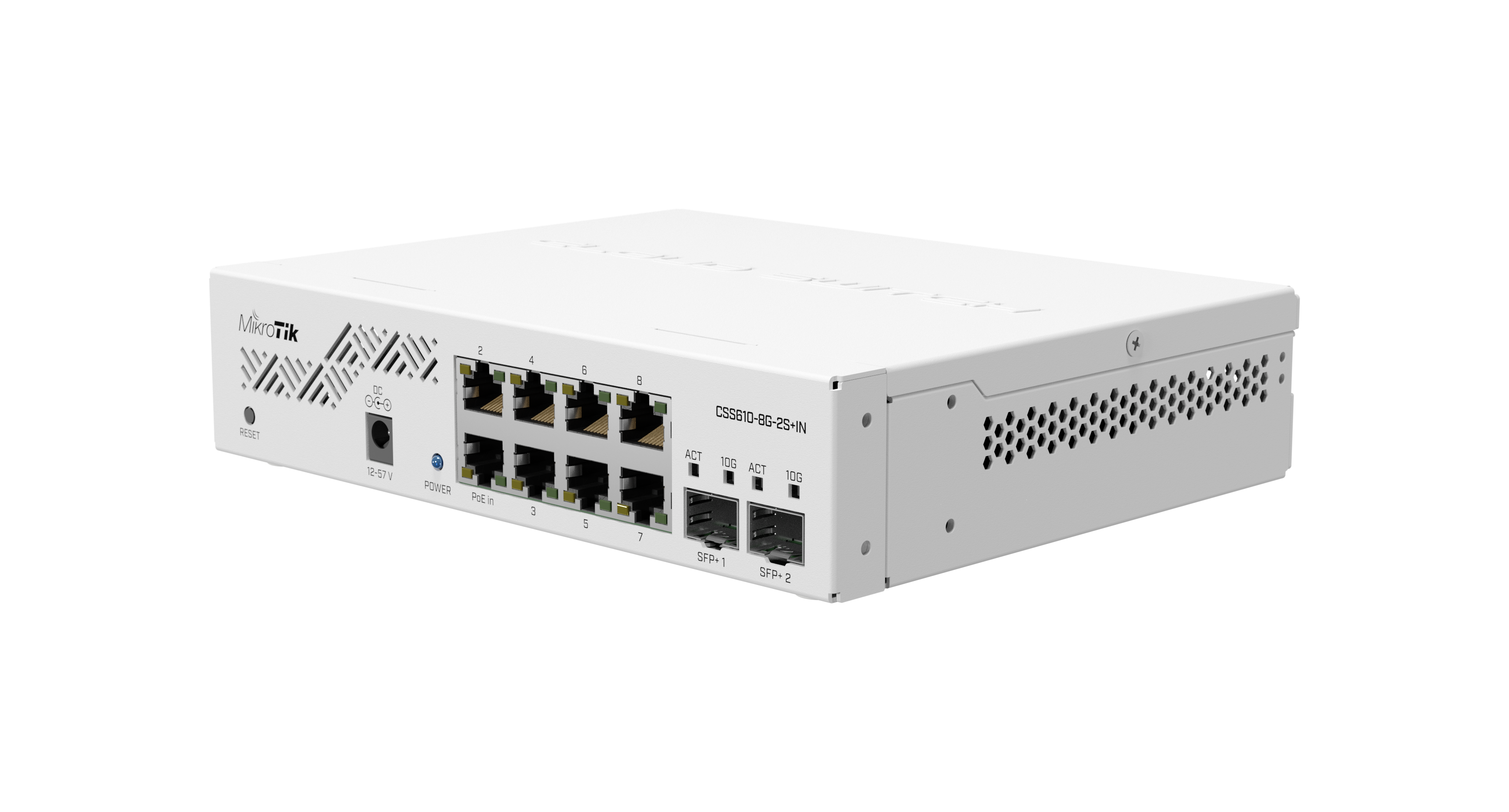 Коммутатор Mikrotik CSS610-8G-2S+IN