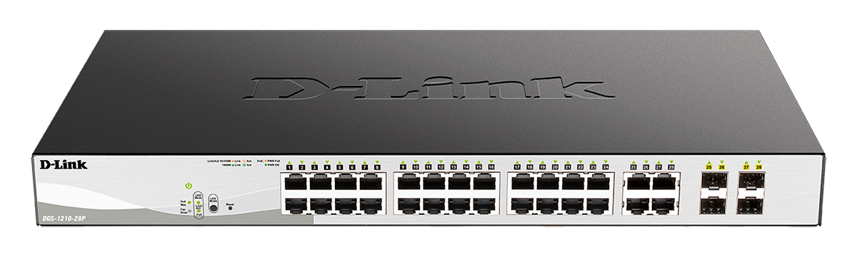 Коммутатор D-Link DGS-1210-28P/F5A