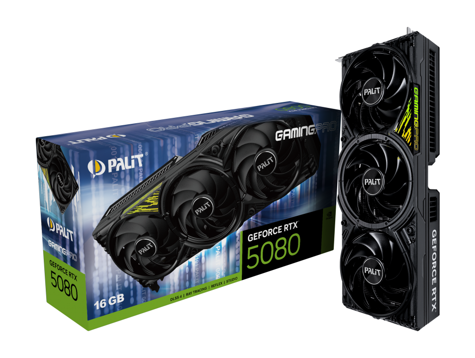 Видеокарта Palit RTX 5080 GamingPro V1 (NE75080019T2-GB2031Y)