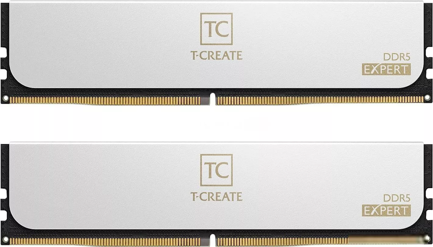 Модуль памяти 32Gb (2*16Gb) Team T-Create Expert White (CTCWD532G6000HC38ADC01)