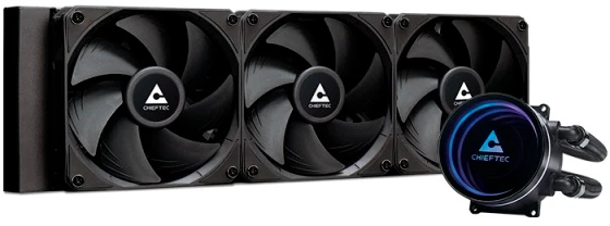 Система жидкостного охлаждения Chieftec Iceberg 360 DARK (CLC-360-BLK)