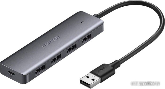Разветвитель USB (USB-хаб) UGREEN CM219 (50985)