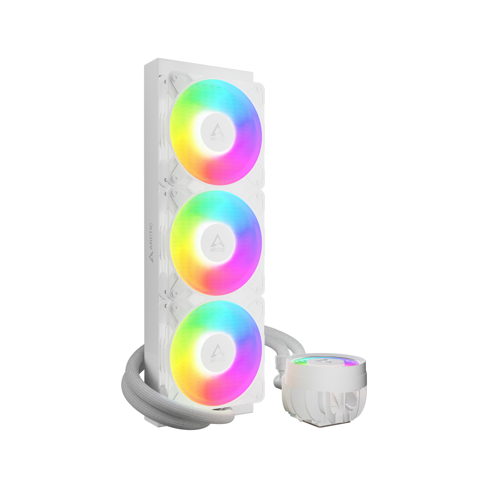 Система жидкостного охлаждения Arctic Cooling Liquid Freezer III Pro 360 A-RGB White (ACFRE00188A)