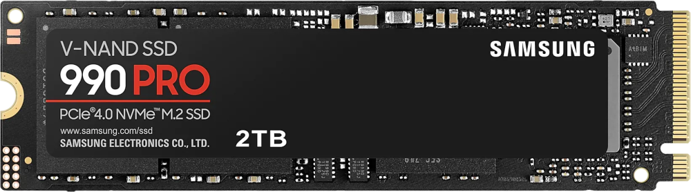 Жесткий диск 2Tb SSD Samsung 990 Pro (MZ-V9P2T0B)