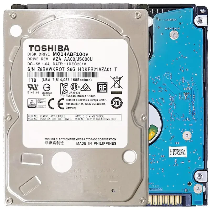 Жесткий диск 1Tb Toshiba MQ04ABF100V