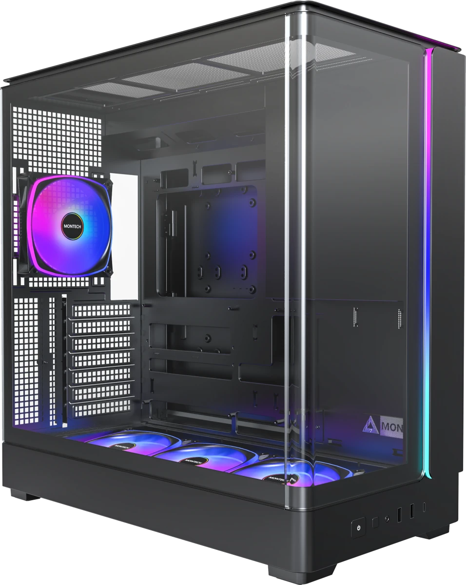 Корпус Montech King 45 Pro (черный) (MNT-K45P-B)