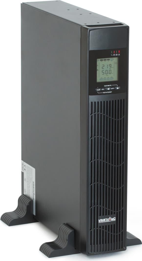 Источник бесперебойного питания 1000VA ИМПУЛЬС ЮНИОР ПРО 1000 R/T LCD