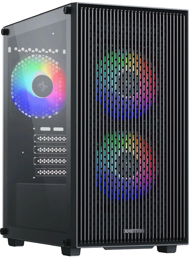 Корпус XASTRA A307M 3FRGB (A307M-3FC12F)