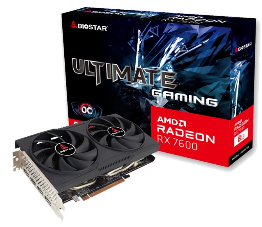 Видеокарта Biostar RX 7600 OC (VA76S6RM81)