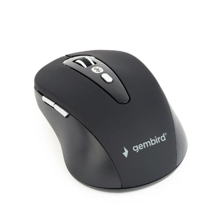 Мышь Gembird MUSWB-6B-01 Black (Bluetooth, 6-клавиш, 800-1600DPI)