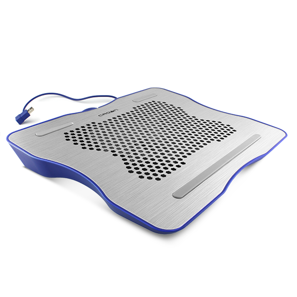 Подставка для ноутбука CrownMicro CMLC-1001 silver&blue
