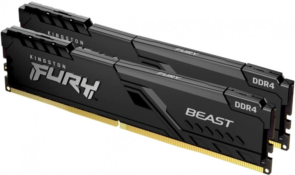 Модуль памяти 32Gb (2*16Gb) Kingston FURY Beast Black (KF432C16BB1K2/32)