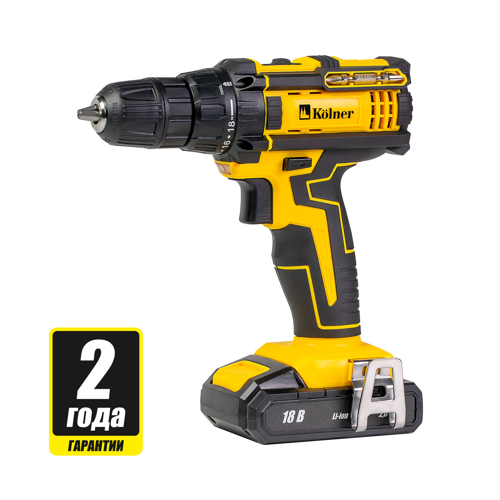 Шуруповерт Kolner KCD 18/2L