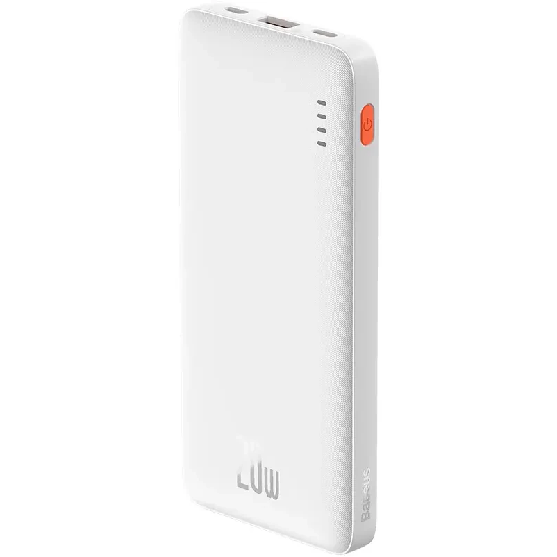 Портативное зарядное устройство Baseus Airpow Fast Charge Power Bank 20W (белый) (PPQD090002)