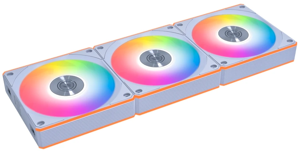 Набор вентиляторов Lian Li Uni Fan CL 120 Wireless Reverse (G99.12RCL1W3W.R0)
