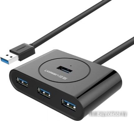Разветвитель USB (USB-хаб) UGREEN CR113 (20291)