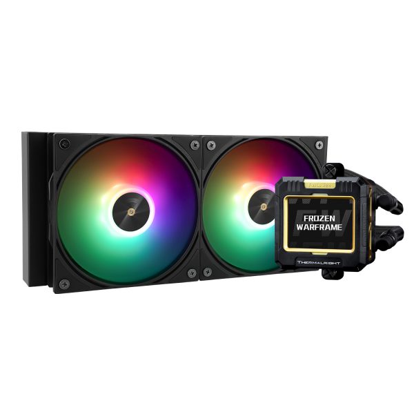 Система жидкостного охлаждения Thermalright Frozen Warframe 240 Black ARGB (F-WFRAME-240-BL-ARGB)