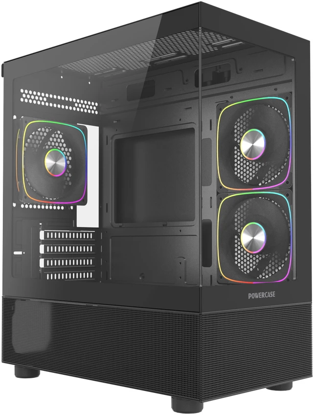 Корпус Powercase Vision Micro M2 ARGB (CVMBM2-A3)