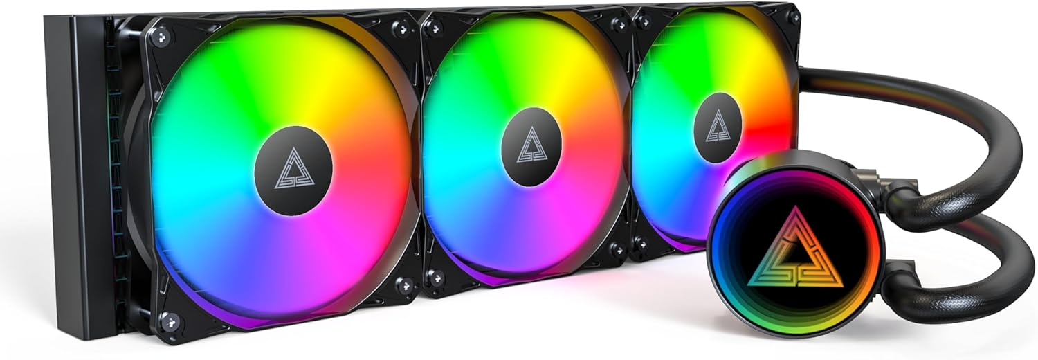 Система жидкостного охлаждения Montech LightFlow ARGB 360 (черный)