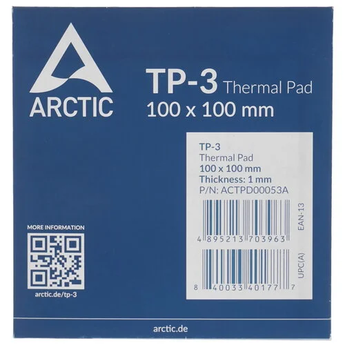 Термопрокладка Arctic Cooling TP-3 (ACTPD00053A)