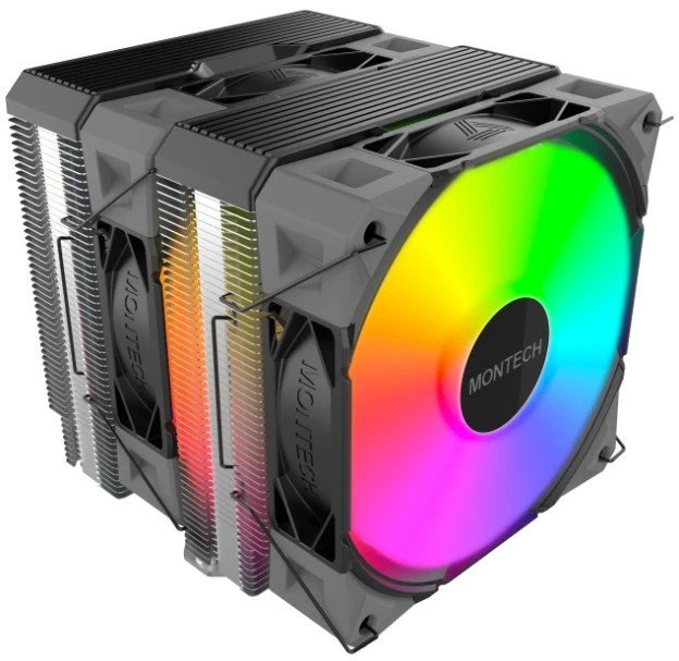 Вентилятор Montech NX600 ARGB (черный)