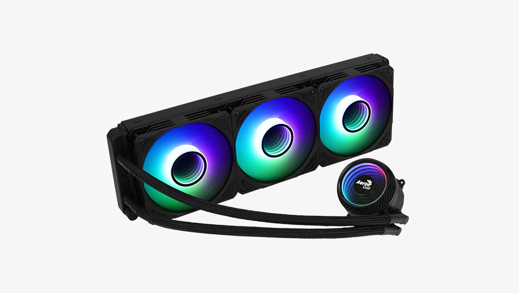 Система жидкостного охлаждения Aerocool Mirage L360 (черный)