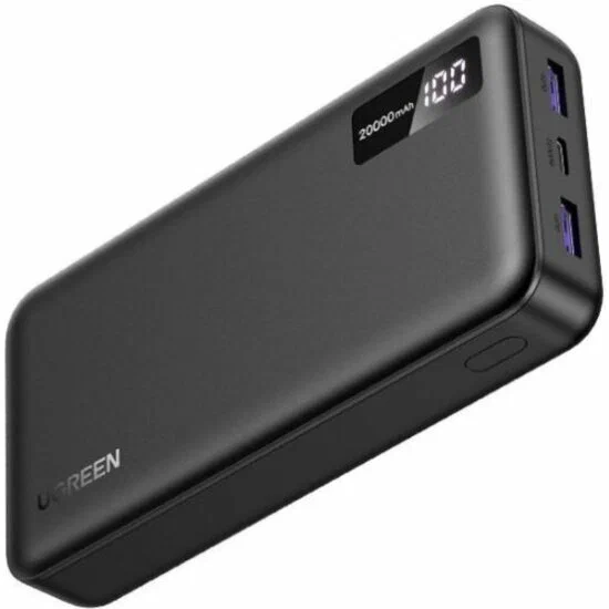 Портативное зарядное устройство Ugreen PB312 (черный) (25683)