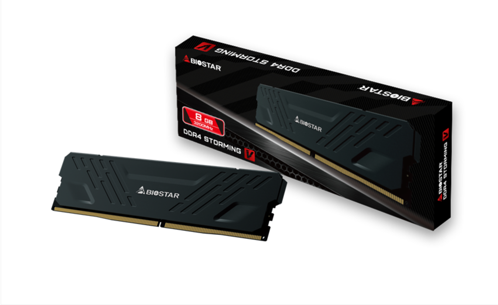 Модуль памяти 8Gb Biostar Storming V Black (DX32NU4H08)