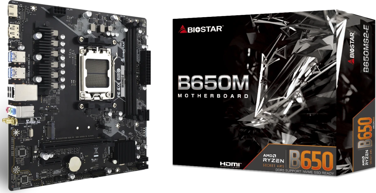 Материнская плата Biostar B650MS2-E