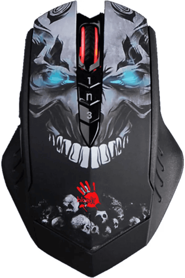 Мышь A4Tech Bloody R80 Plus Skull
