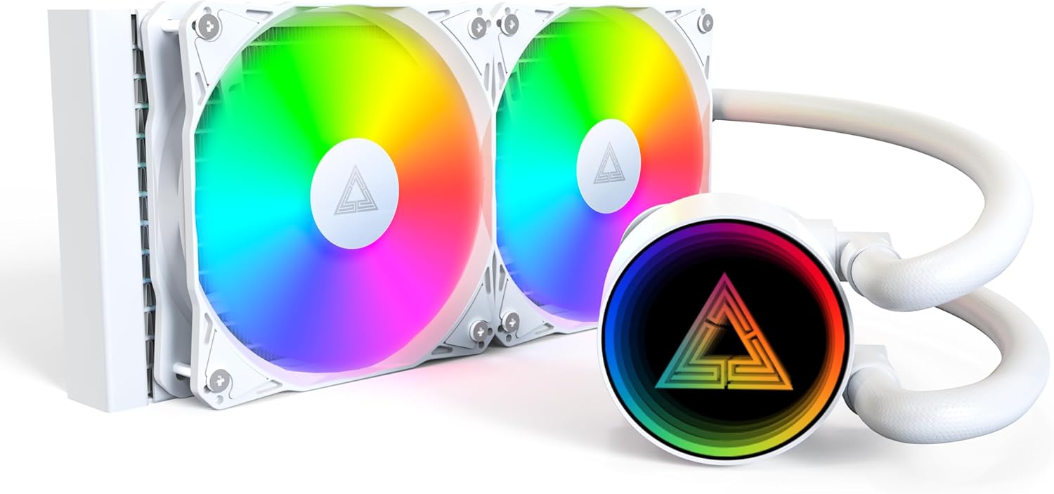 Система жидкостного охлаждения Montech LightFlow ARGB 240 (белый)