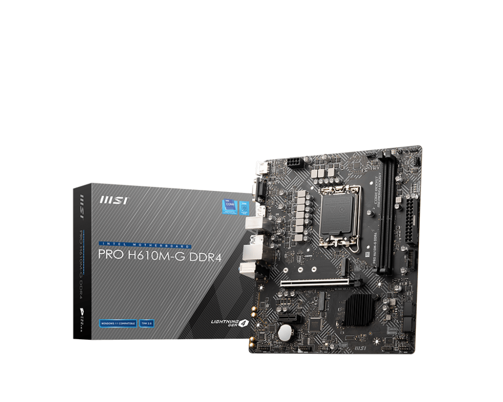Материнская плата MSI Pro H610M-G DDR4