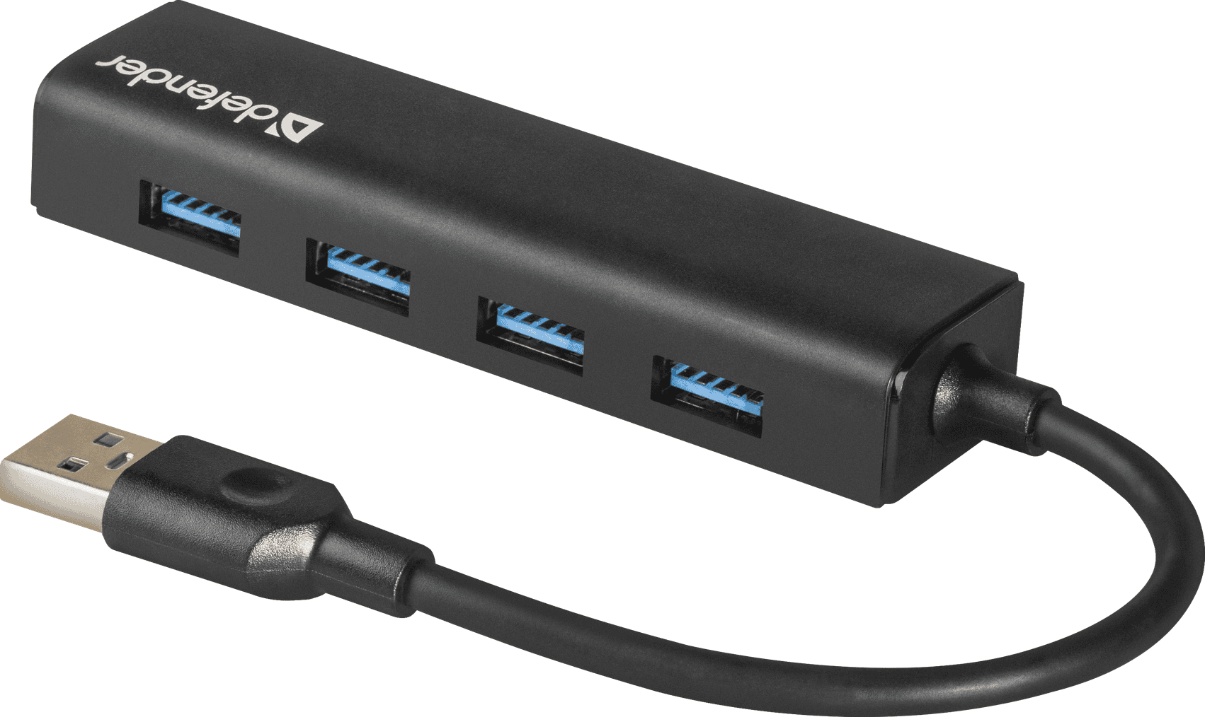 Разветвитель USB (USB-хаб) Defender Quadro Express (83204)