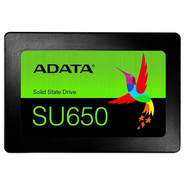 Жесткий диск SSD 240Gb ADATA Ultimate SU650 (ASU650SS-240GT-R) (SATA 6Gb/s, 2.5", 520/450Mb/s)
