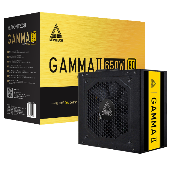 Блок питания 650W Montech Gamma II (MNT-G650-B)
