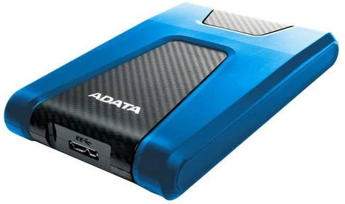 Внешний жесткий диск 1Tb ADATA HD650 (AHD650-1TU31-CBL)