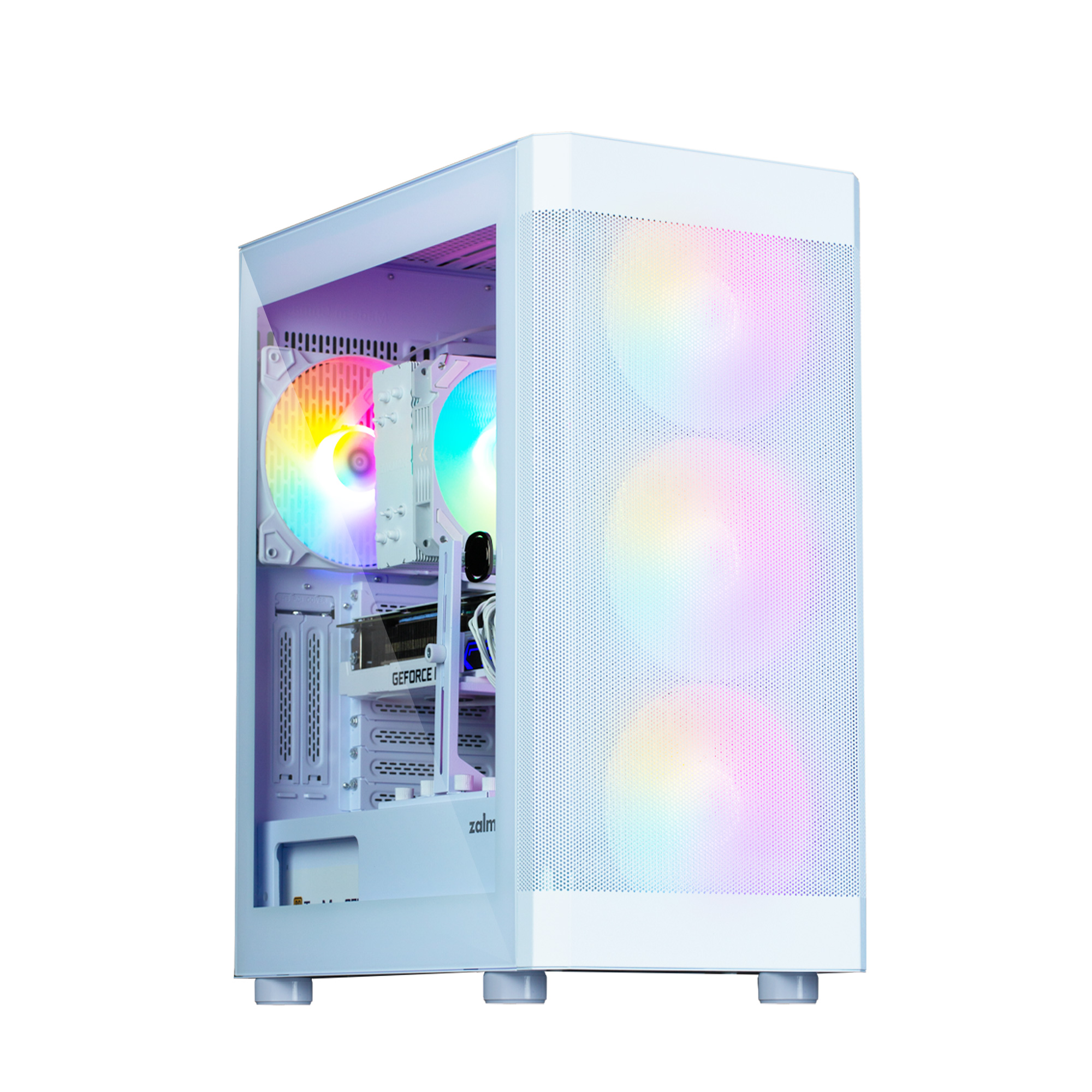 Корпус Zalman i4 TG (белый)